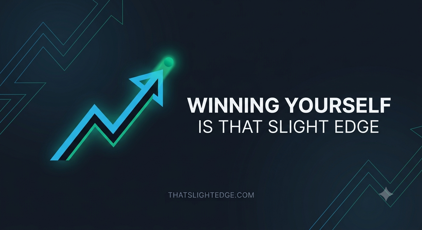 Winning Yourself is that Slight Edge